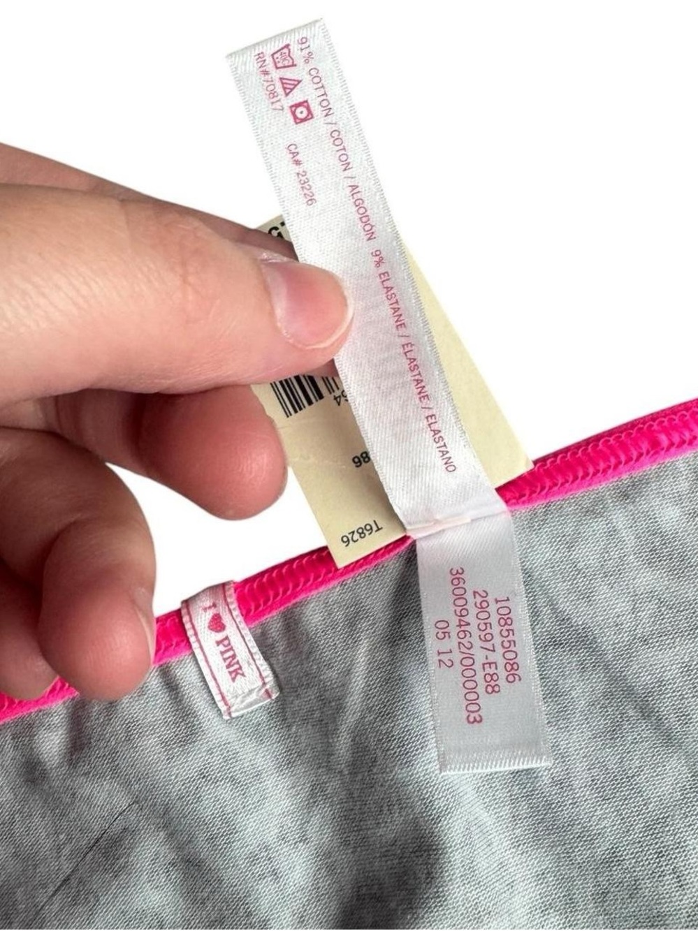 2012 Deadstock Victoria’s Secret pink leopard print underwear. - Picture 4 of 5